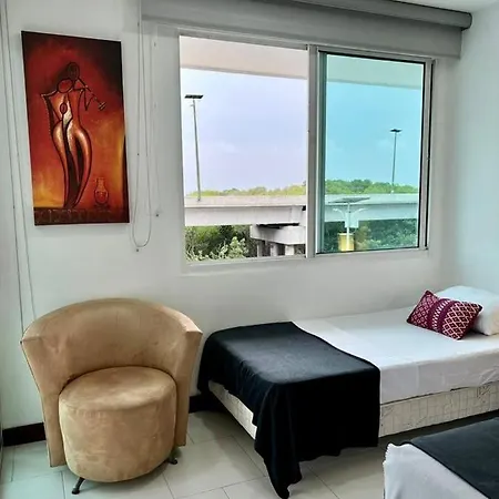 Apartamento Una Alcoba, Morros Beach, Playa Privada,